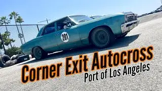 Corner Exit Autocross - Ports of Los Angeles San Pedro