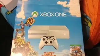 Unboxing Xbox One Sunset Overdrive Bundle!!