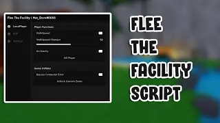 [OP] Flee The Facility Script Hack GUI! | ESP | No Fail | Gravity