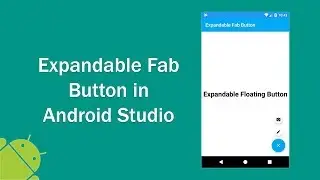 Android Expanable Fab Button with Material Library