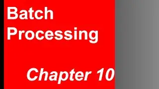 Chapter 10 - Batch processing - Designing Data Intensive applications book review