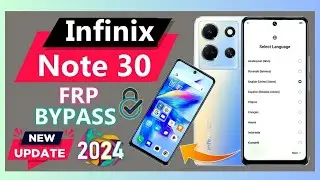INFINIX NOTE 30 FRP BYPASS WITHOUT PC✅ INFINIX NOTE 30 GOOGLE LOCK BYPASS✅ INFINIX X6833B FRP UNLOCK
