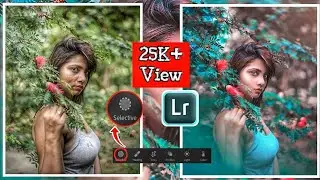 Lightroom photo editing  II Lightroom Blue Glowing effect editing 💙 #dharamveer143k