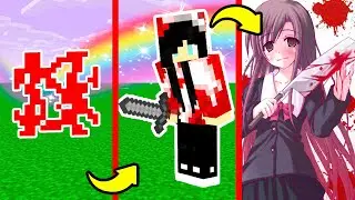 КАК МЕНЯЛАСЬ ДЕВУШКА ДЖЕФФ УБИЙЦА И ЕЕ ЖИЗНЕННЫЙ ЦИКЛ В МАЙНКРАФТ! ЭВОЛЮЦИЯ MINECRAFT ТРОЛЛИНГ НУБ