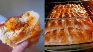 PÃOZINHO CASEIRO RECHEADO FOFINHO E DELICIOSO 😋