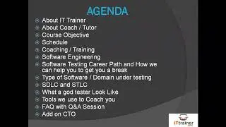 Free Orientation on Software Testing