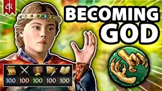 I created a GOD in Crusader Kings 3