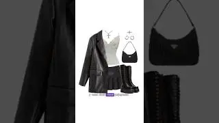 повторяю образ из pinterest с помощью вещей с wildberries