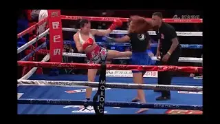 Vo si trung quoc bi vo si my danh sap mat,tran danh boxsin hay nhat 2020,