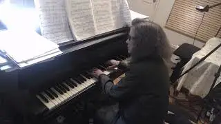 (HD) J.S.  Bach Allemande, French Suite No. 4 in Eb, BWV 815