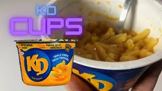 How to Make Cheesy KD Kraft Dinner Cups - Full Tutorial