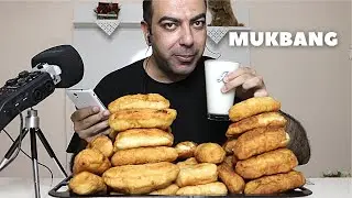 SUCUKLU PATATESLİ PEYNİRLİ BÖREK MUKBANG | TÜRKÇE MUKBANG ASMR | EATING MUKBANG