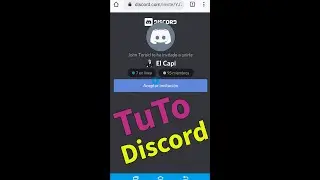 Como INSTALAR DISCORD? (En Celular, Tablet o PC por invitación)