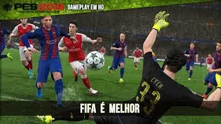 #DEMO - PES 2018 - TA FODA O GAME !!! (720P 60FPS)