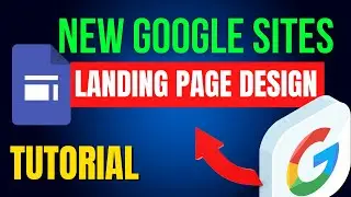 How to Create a LANDING PAGE For Free | Google Sites Tutorial (Food Niche)