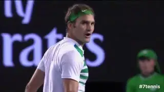 Roger Federer  Shot of the Tournament // Australian Open 2016