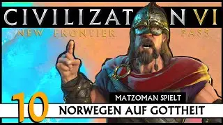 CIVILIZATION VI: Matzoman plays Harald - Norway (10) | Deity [German]