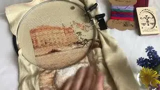 Вышивальные процессы 🦋. Готовые работы и процессы группы «Вышивальщицы Кёнигсберга» #вышивка
