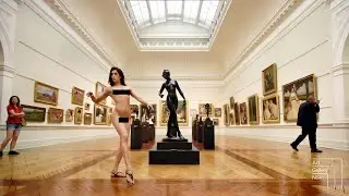 Art Gallery of NSW 'NUDE' Performance Exhibition - NSFW