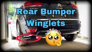 Heckansatz Flügel Flaps Rear Bumper winglets Diffusor | Citroen C4 Picasso
