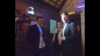 Дмитрий Симанов на съёмках клипа 