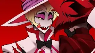 alastor meets pilot lucifer! -  Hazbin Hotel comic dub