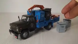 Газ-53, М-30 Мусоровоз AVD models 1:43