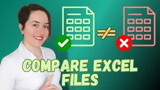 Three ways to save time when comparing Excel files to find differences