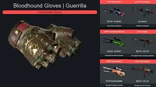 BLOODHOUND GLOVES - GUERRILLA | COMBOS SKINS