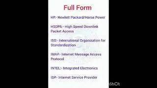 full form