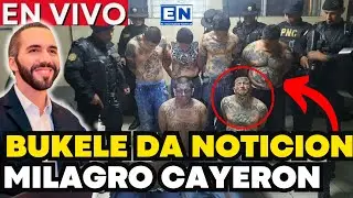BUKELE DA NOTICION SE LOGRO EL MILAGRO EN EL SALVADOR NADIE LO ESPERABA 2 AÑOS SIN HOMICIDIOS