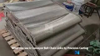 Conveyor Belt Chain Links by Precision Casting