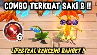 COMBO TERKUAT COMMANDER SAKI 2 !! BUNGA HARAM LIFESTEAL KENCENG BANGET COK !!