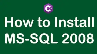 How to install MS SQL 2008