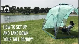 How to Set Up and Take Down the Tall Canopy from Lightspeed Outdoors