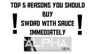Top 5 Reasons To Buy Sword With Sauce Immediately!
