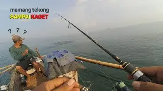 IKANNYA BIKIN PADA PANIK TAKUT LONCAT KE SAMPAN