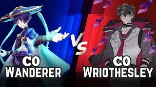 C0 Wanderer vs C0 Wriothesley! | Exact Same Build, But Who Will Win?? - Genshin Impact