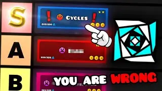 The ONLY Correct GD Main Level TIER LIST on YouTube.