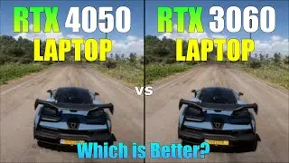 RTX 4050 vs RTX 3060 Laptop - Test in 7 Games in 2024 - Which is better?
