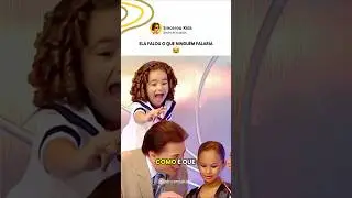 Maisa perguntou se Silvio Santos usava peruca 😂