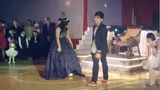 At Janina's debut.