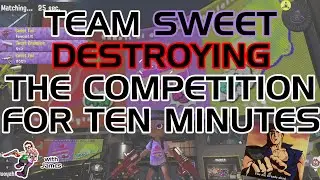 Team Sweet Destroying Spicy & Sour for 10 Minutes [Splatfest]