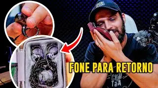 RETORNO DE PALCO DE QUALIDADE (NADA DE FONE EMBOLADO)