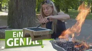 Ein umweltfreundlicher EINWEGGRILL? | Einfach genial | MDR