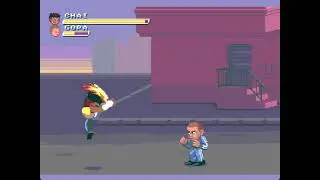 Charged Attacks Visuals in  Zabu beat 'em up game