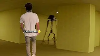 He stumbled upon the backrooms in real life