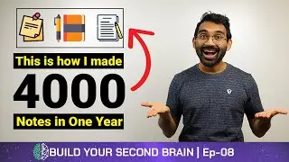 Zettelkasten Note-taking Most Simple Explanation(8/10) - Build Your Second Brain(BYSB) #secondbrain
