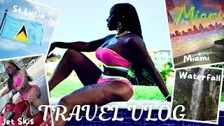 TRAVEL VLOG • ST. LUCÍA GIRLS TRIP • THEY CANCELLED MY FLIGHT • MUD BATH • SUN OUT BUNS OUT 🍑