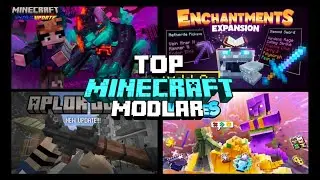 MINECRAFT BEDROCK uchun TOP10 MODLAR🔥  